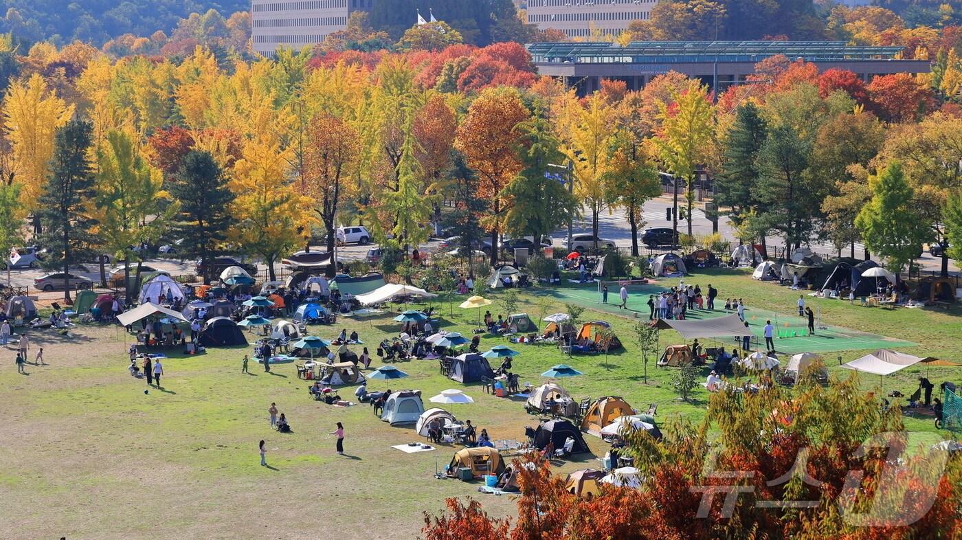 가을 캠프닉.(과천시 제공)