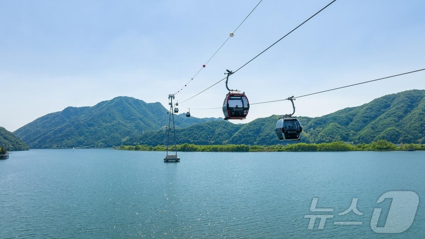 본문 이미지 - 삼악산 호수 케이블카(소노인터내셔널 제공)