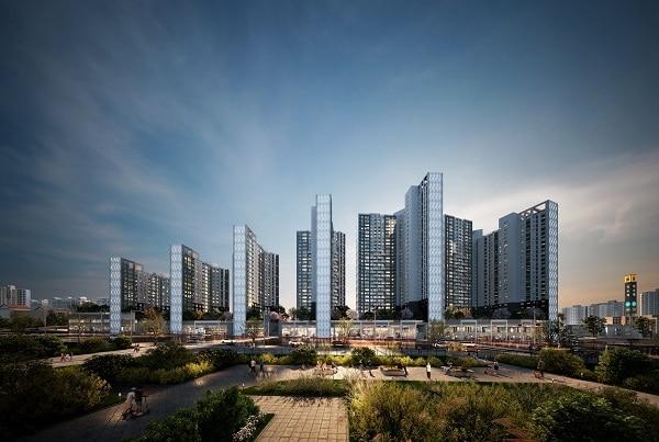 본문 이미지 - 이수역 헤리드 조감도.