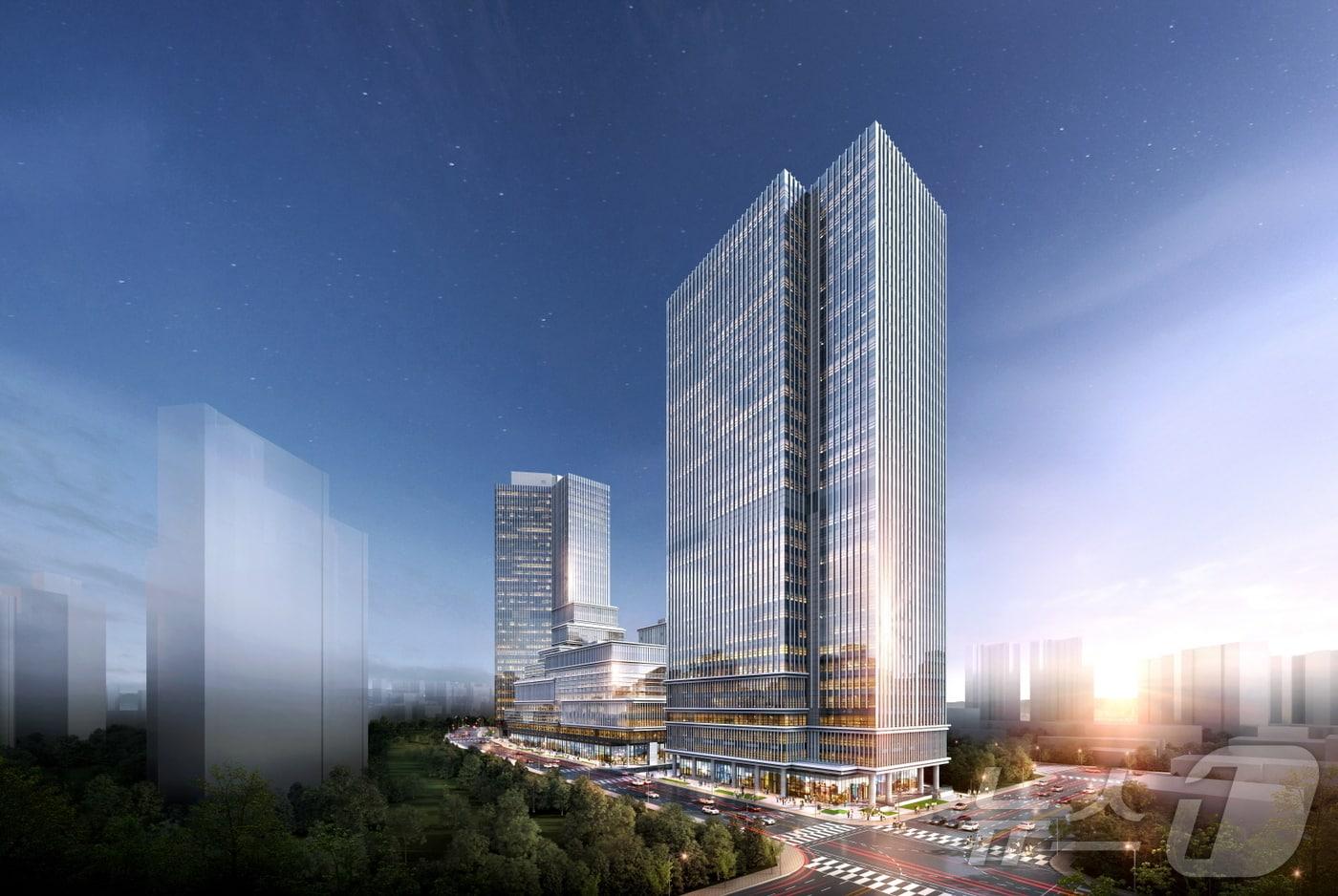 신광교 클라우드 시티.(현대엔지니어링 제공)