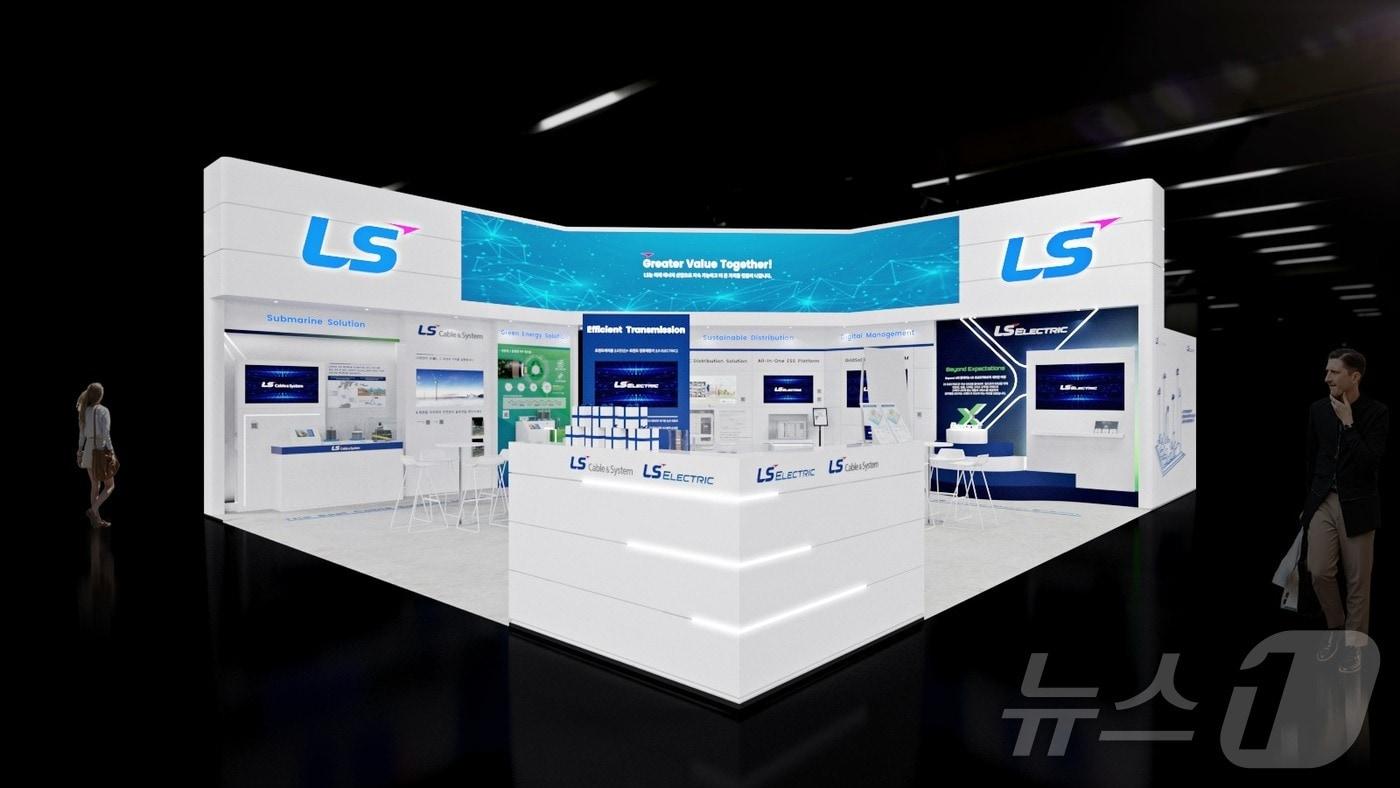 LS일렉트릭 빅스포 2024 전시장 조감도(LS일렉트릭 제공). ⓒ 뉴스1