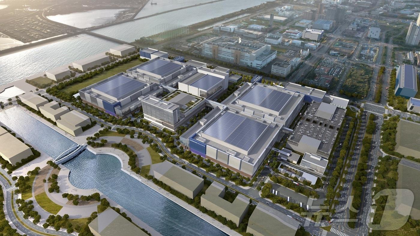 삼성바이오로직스 제2바이오캠퍼스 조감도.&#40;삼성바이오로직스 제공&#41;