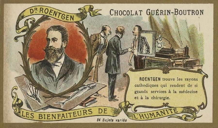 본문 이미지 - X선을 발견한 뢴트겐. (출처: Uknown author, 사진(1900), Wikimedia Commons, Public domain)