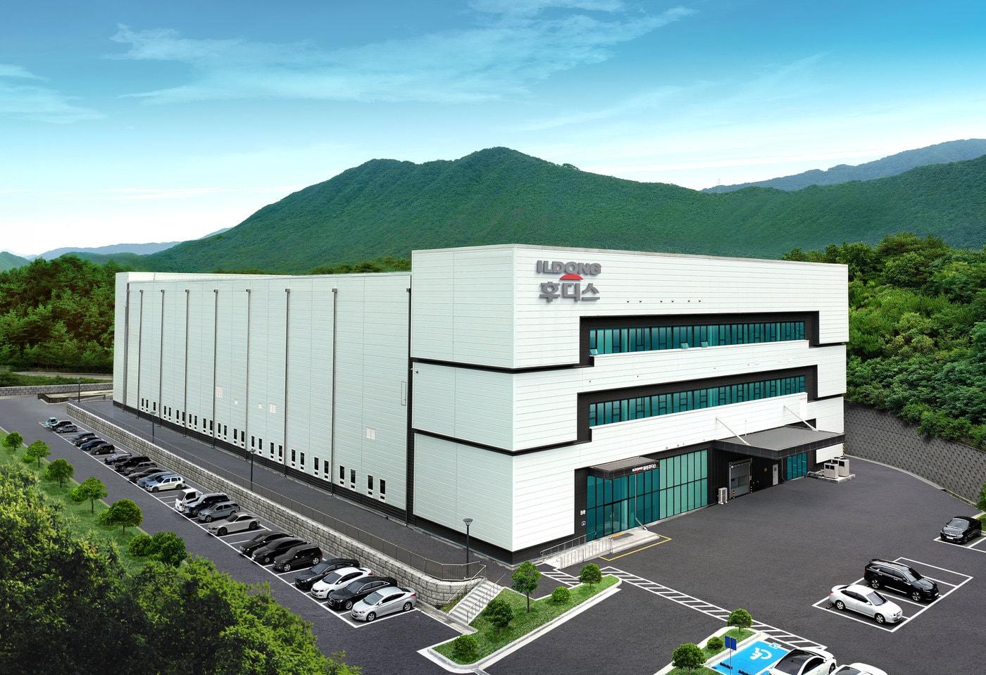 일동후디스 춘천공장 멸균동 전경(일동후디스 제공)