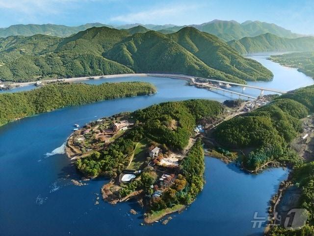 본문 이미지 - 옥천군 장계관광지 일원 전경(옥천군 제공) /뉴스1 