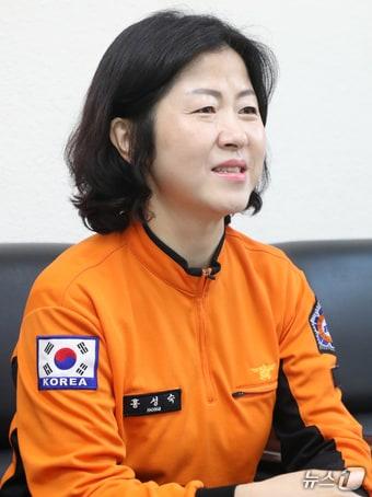 본문 이미지 - 홍성숙 전주덕진소방서 소방위. ⓒ News1 유경석 기자