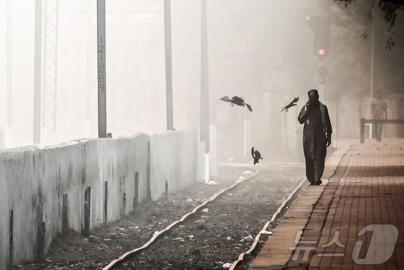 파키스탄 제2도시 라호르의 한 기차역. (사진은 기사 내용과 무관함) / 뉴스1 ⓒ News1 2024.11.5 ⓒ AFP=뉴스1 ⓒ News1 강민경 기자