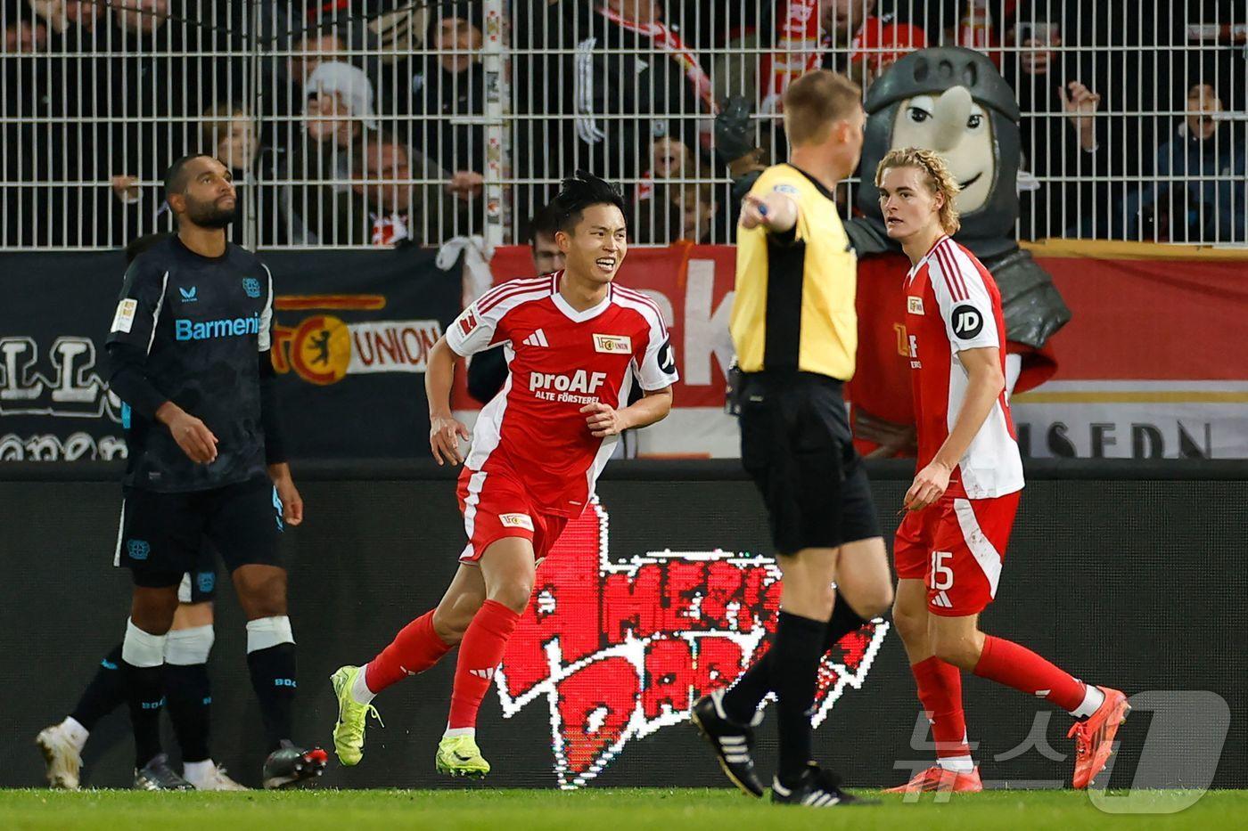 우니온 베를린과 임대 계약을 마친 정우영. ⓒ AFP=뉴스1