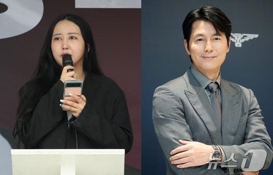 본문 이미지 - 정유라&#40;왼쪽&#41;, 배우 정우성. ⓒ 뉴스1