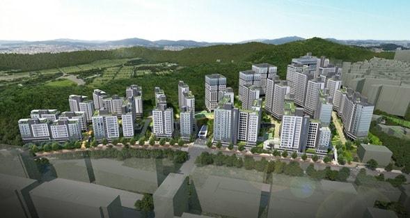 본문 이미지 - 흑석11구역 주택재개발사업 조감도.(서울시 제공)