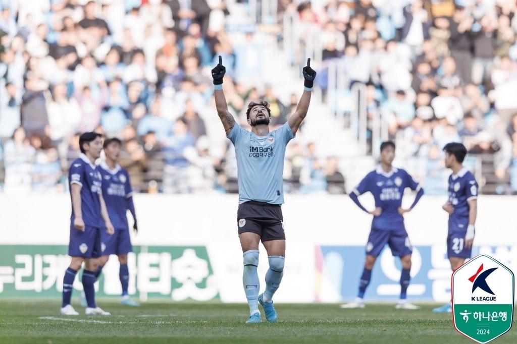 본문 이미지 - 대구FC의 세징야.(한국프로축구연맹 제공)