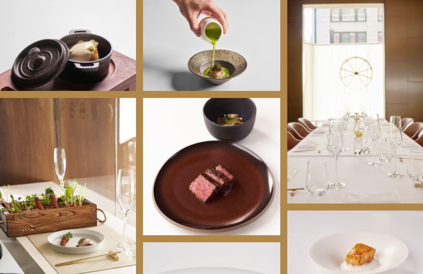 본문 이미지 - 정식당 뉴욕점 메뉴 및 매장 사진. (사진은 정식당 뉴욕점 홈페이지 갈무리)