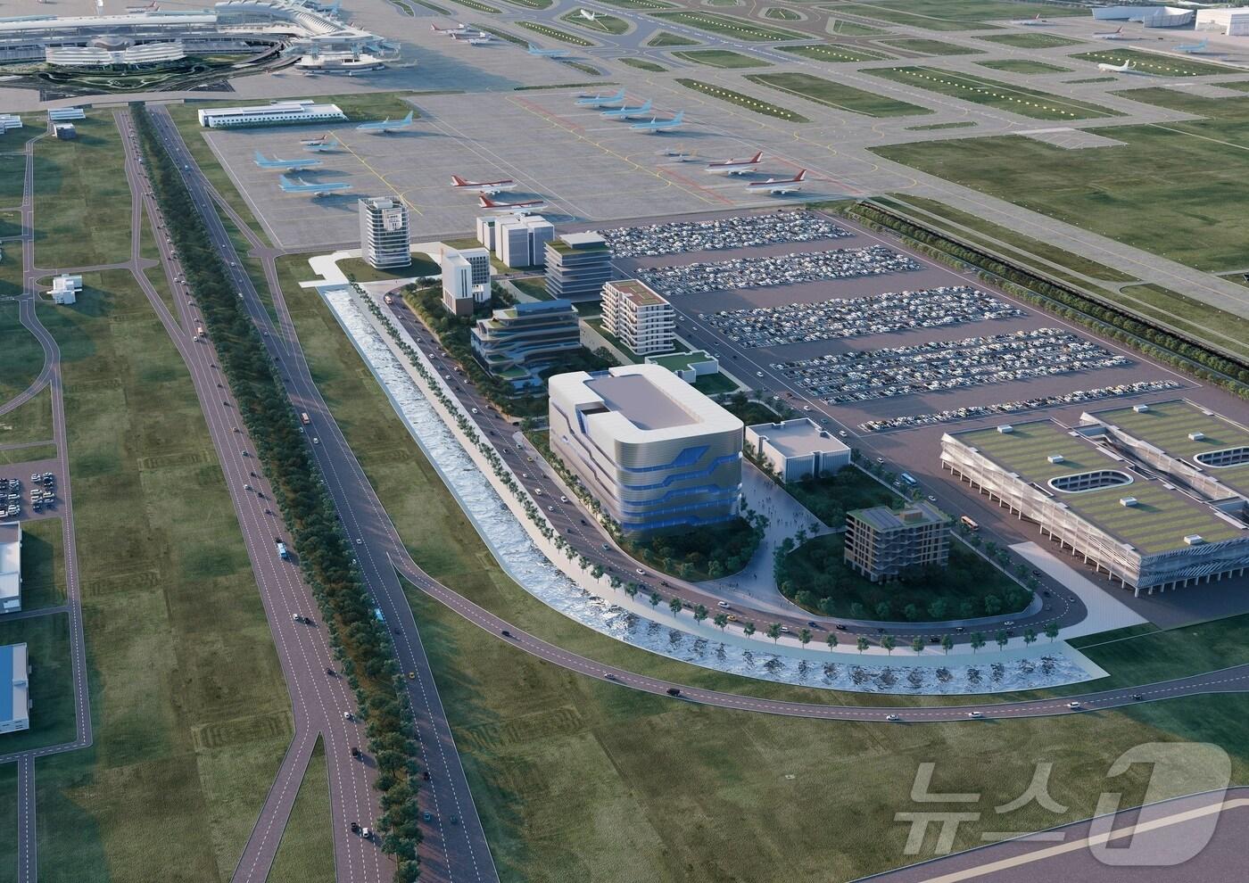 인천공항 AI 혁신 허브 조감도(인천공항공사 제공) / 뉴스1