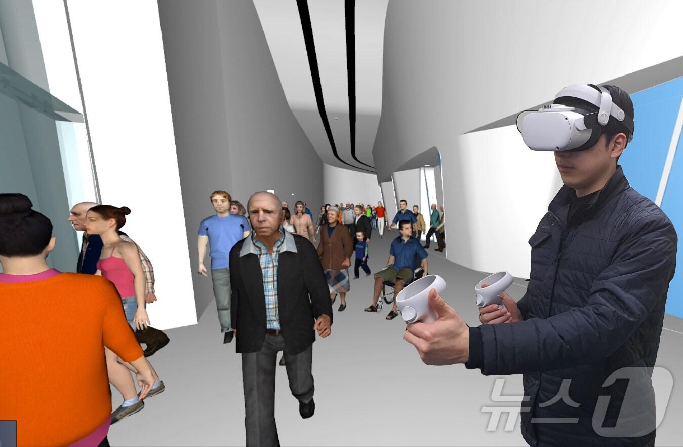 본문 이미지 -  서울디자인재단, VR(가상현실) 기술 기반 교육 훈련 진행(서울디자인재단 제공)