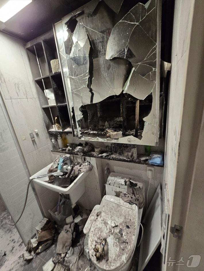 본문 이미지 - 화재현장(경기도소방재난본부 제공)/뉴스1