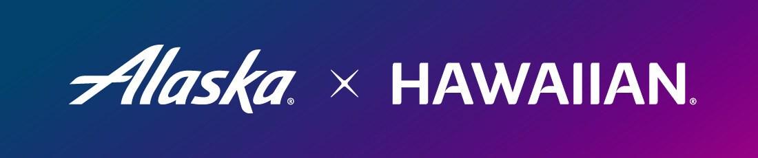 본문 이미지 - 알래스카항공-하와이안항공 로고