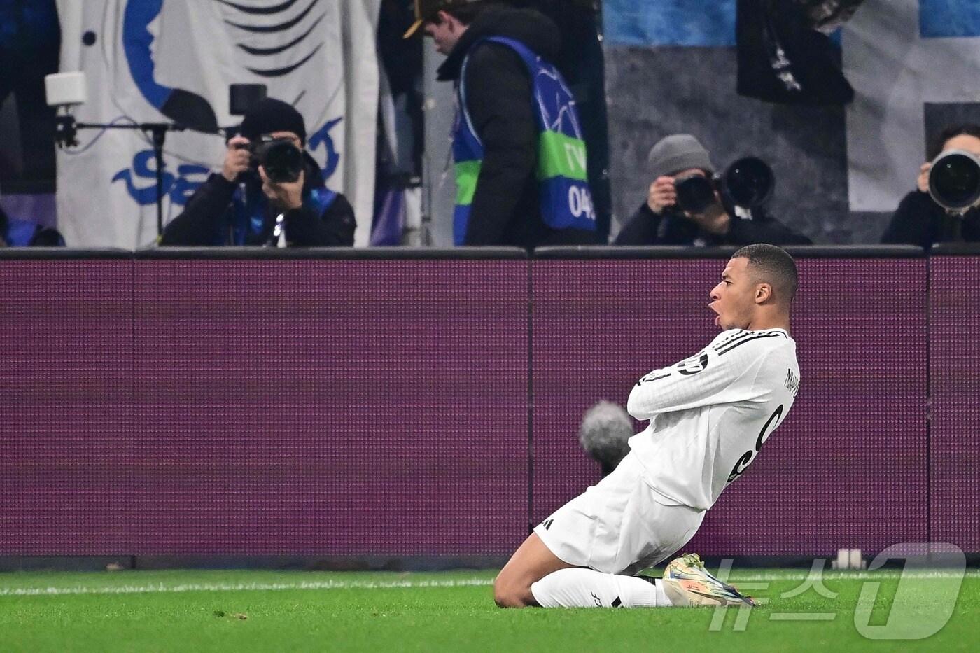 본문 이미지 - 레알 마드리드의 킬리안 음바페. ⓒ AFP=뉴스1