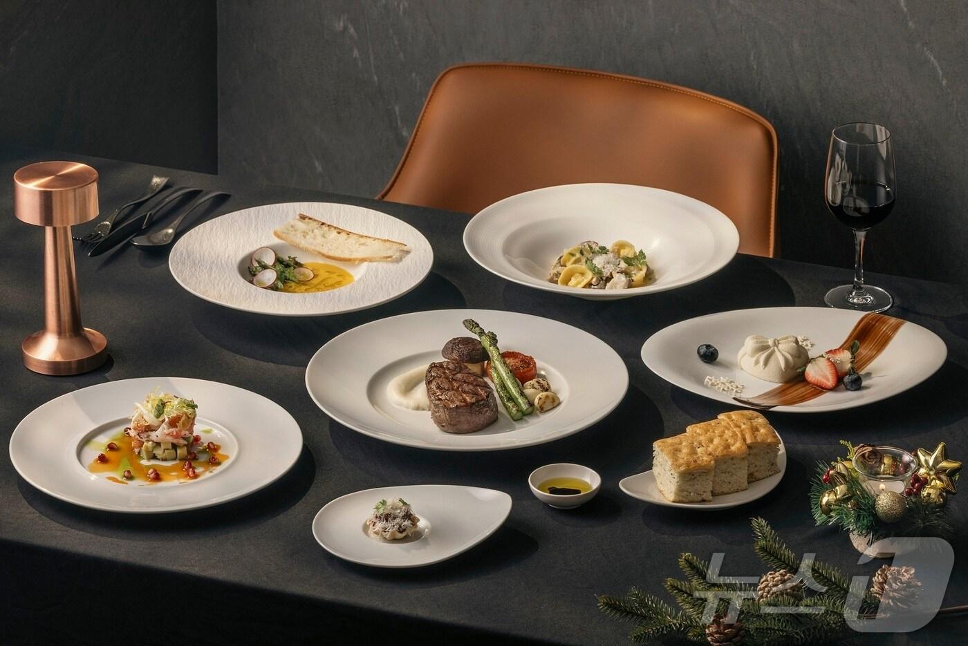 한우 미식 코스 (쉐라톤 그랜드 인천 호텔 제공) /뉴스1