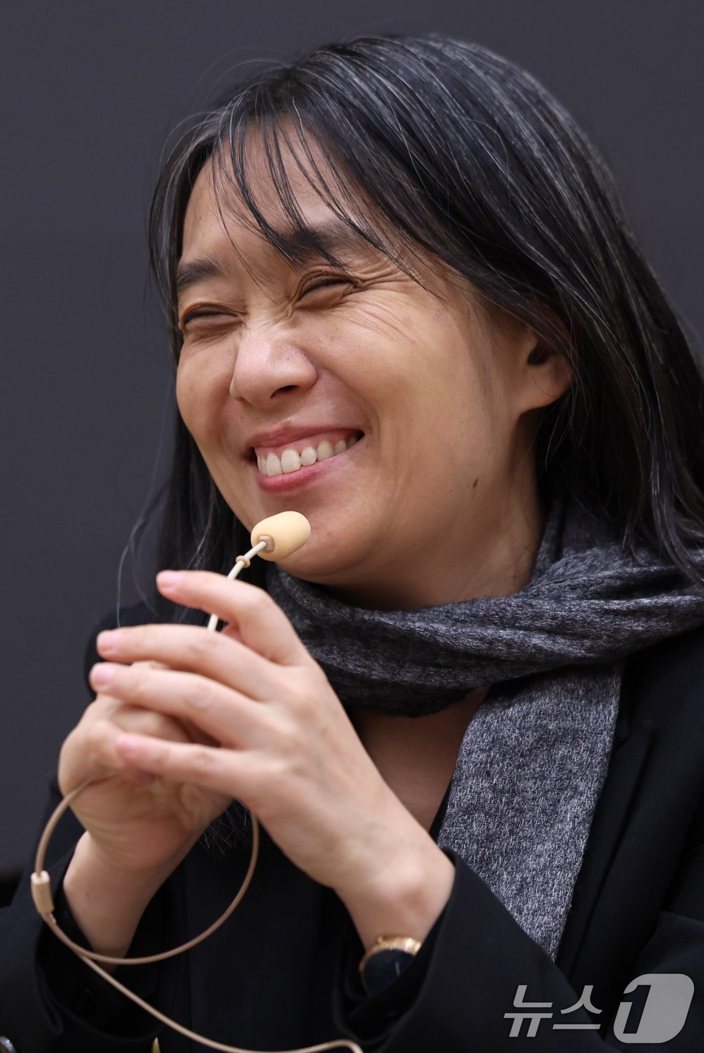 본문 이미지 -  한강 작가ⓒ 뉴스1 박지혜 기자