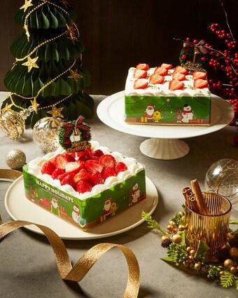 본문 이미지 - 신세계푸드 크리스마스 한정 케이크 2종(신세계푸드 제공).