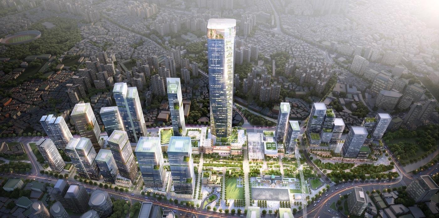 서울역 입체복합개발 조감도(서울시 제공).