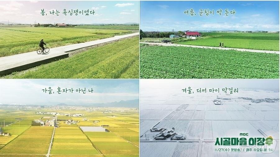 본문 이미지 - MBC 시골마을 이장우 포스터.(김제시 제공) 2024.12.12/뉴스1