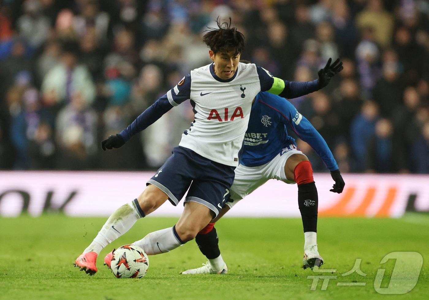 토트넘 홋스퍼의 손흥민 ⓒ 로이터=뉴스1