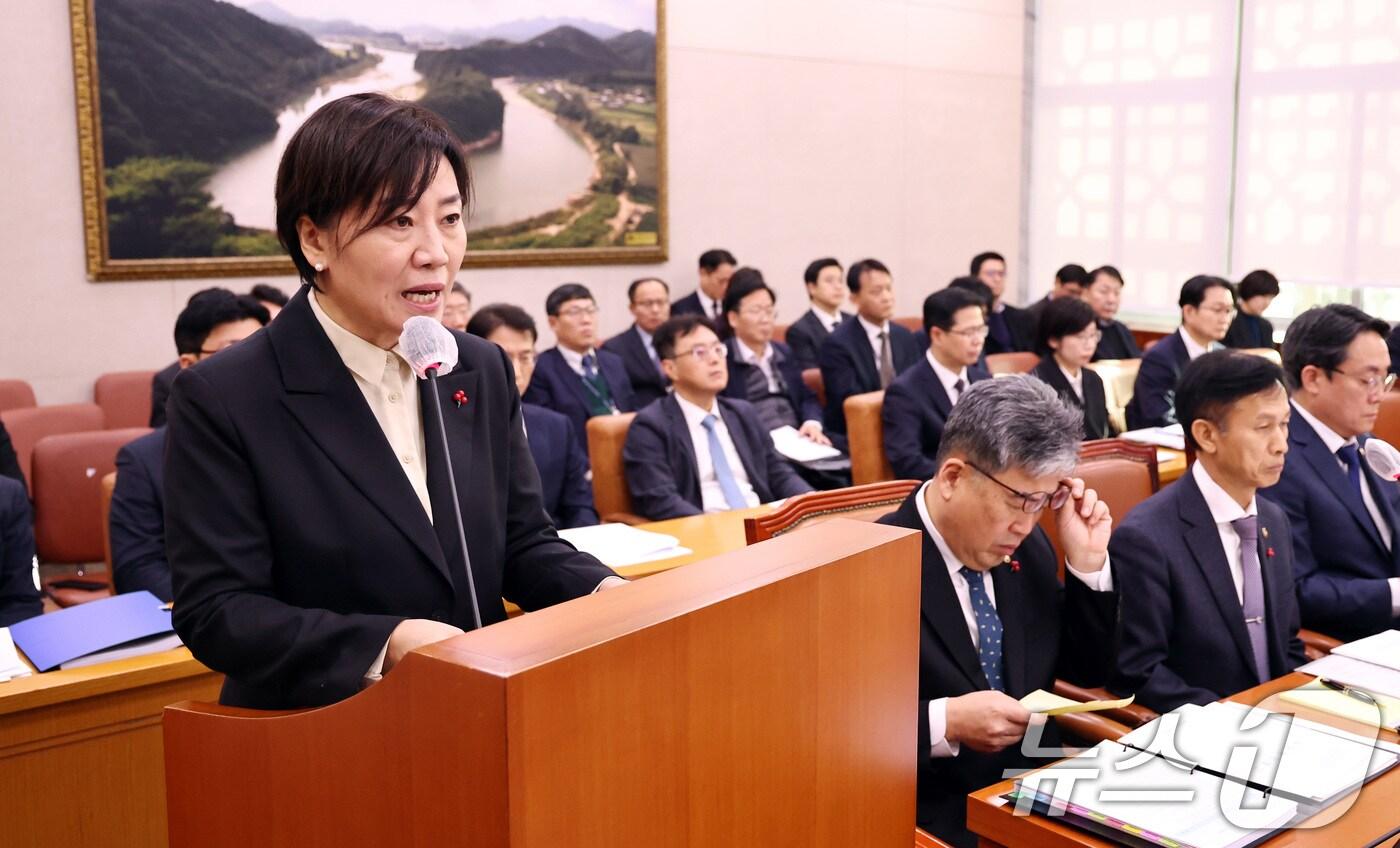 본문 이미지 - 송미령 농림축산식품부 장관. ⓒ News1 구윤성 기자