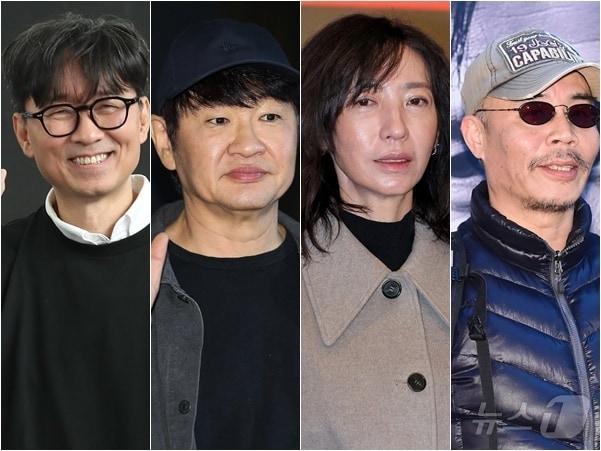 본문 이미지 - 왼쪽부터 장항준, 허진호, 방은진, 이명세 감독 /뉴스1 DB