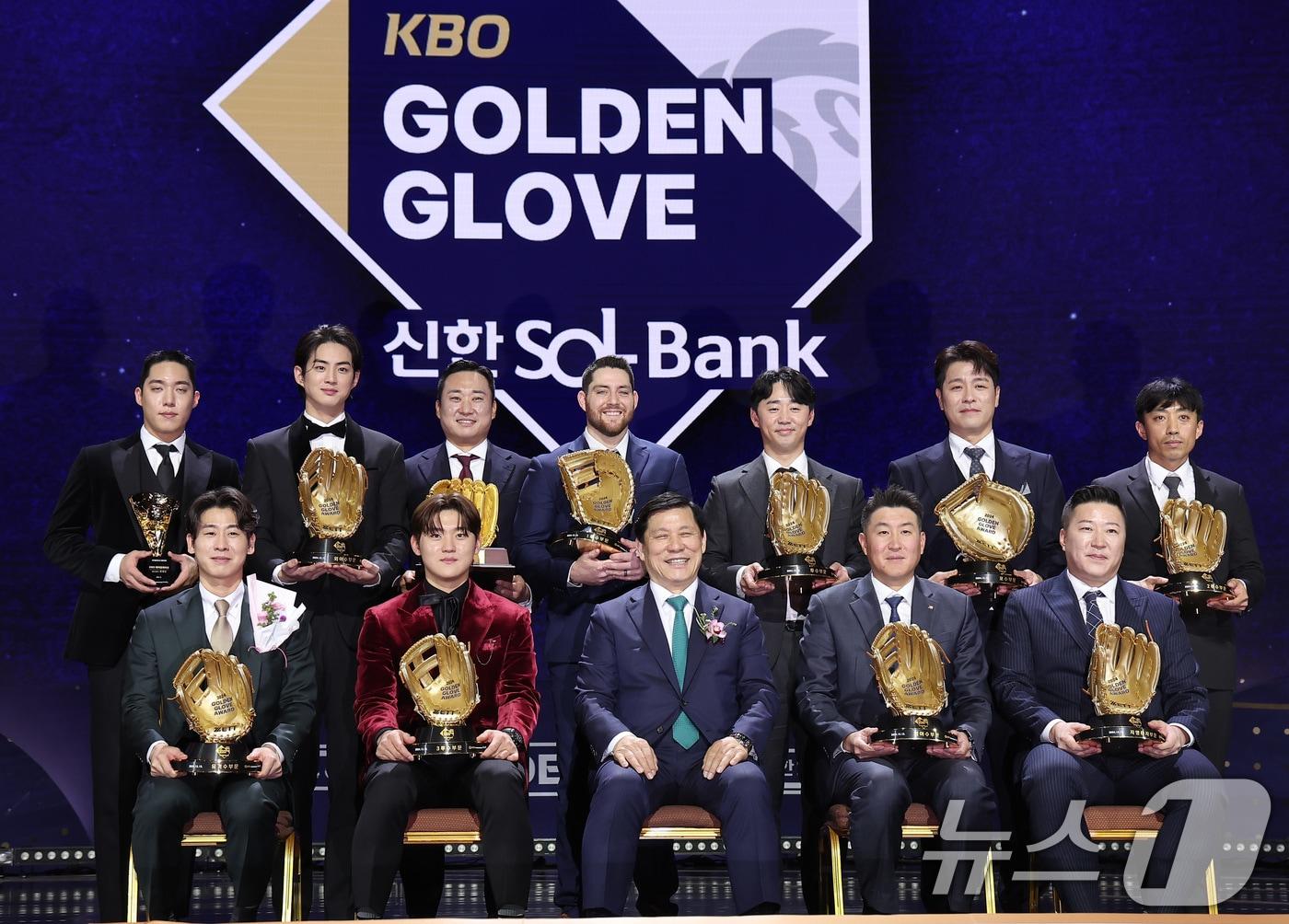 본문 이미지 - 2024 KBO 골든글러브 수상자들. 뉴스1 DB ⓒ News1 김성진 기자