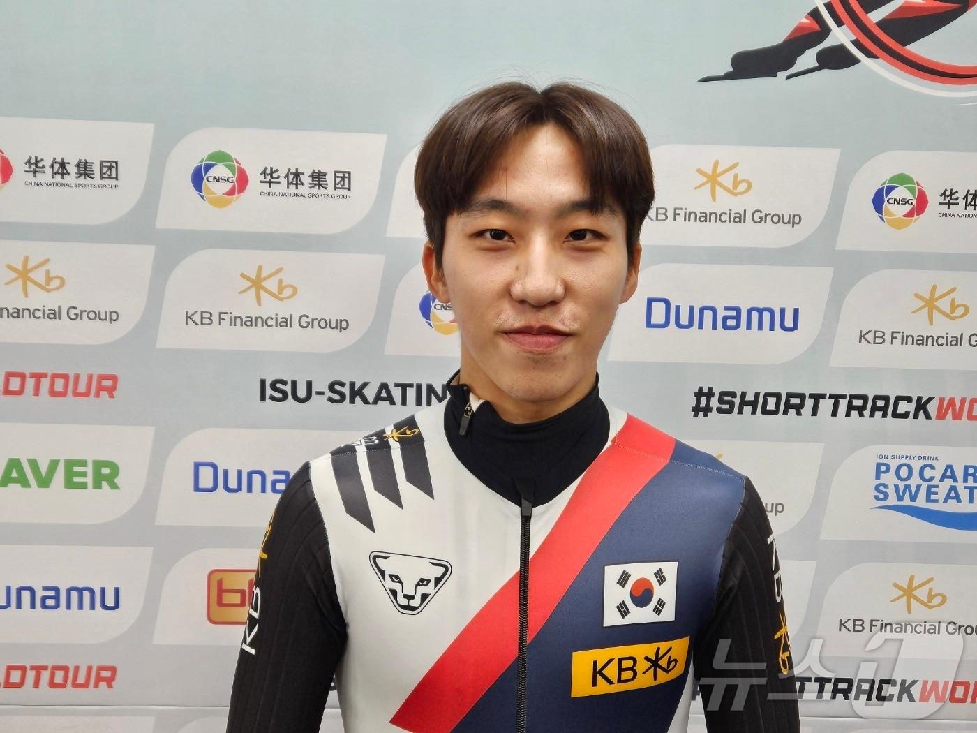 본문 이미지 - 한국 쇼트트랙의 간판 박지원 ⓒ News1 안영준 기자