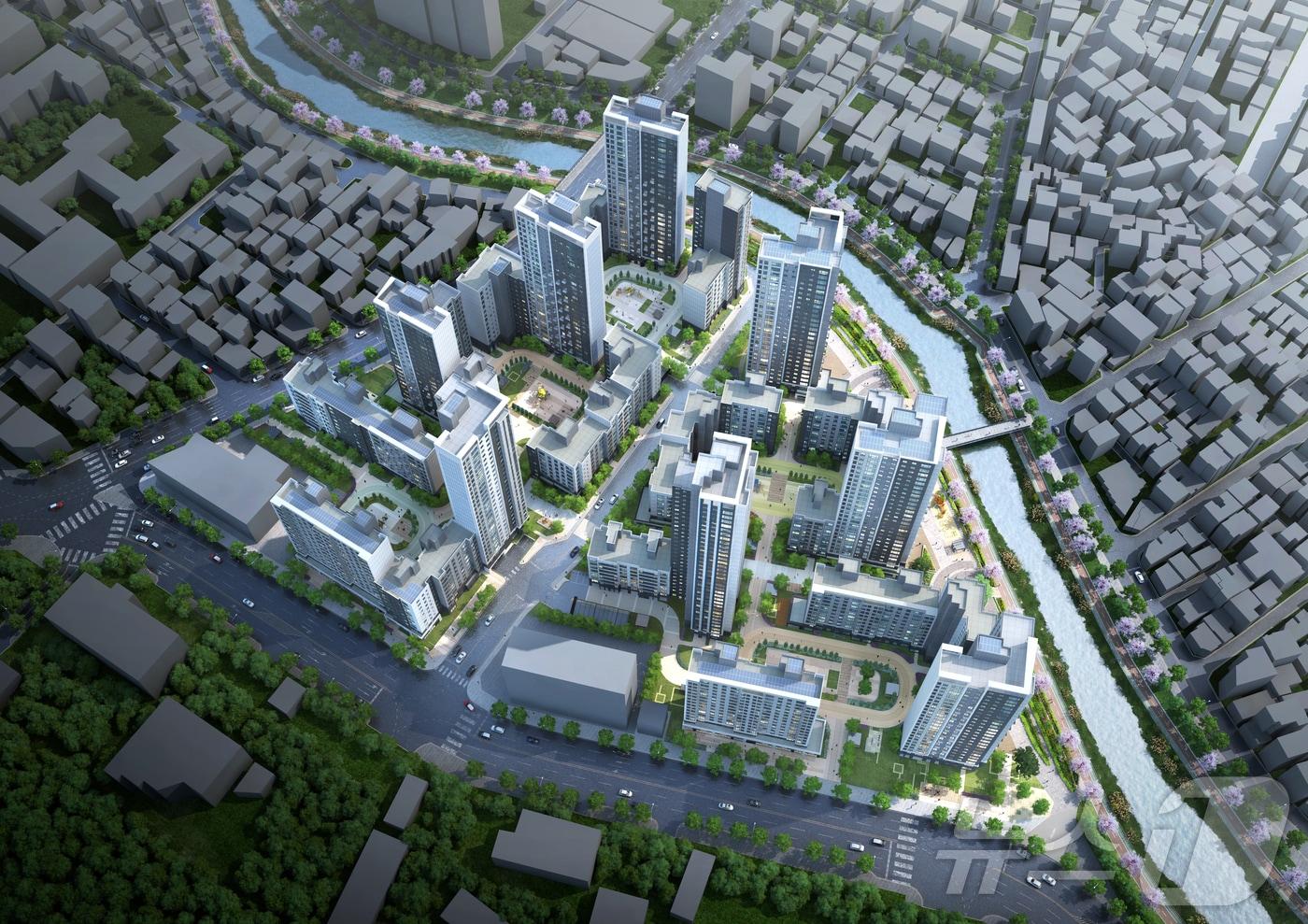 번동 1~5구역.(서울시 제공)