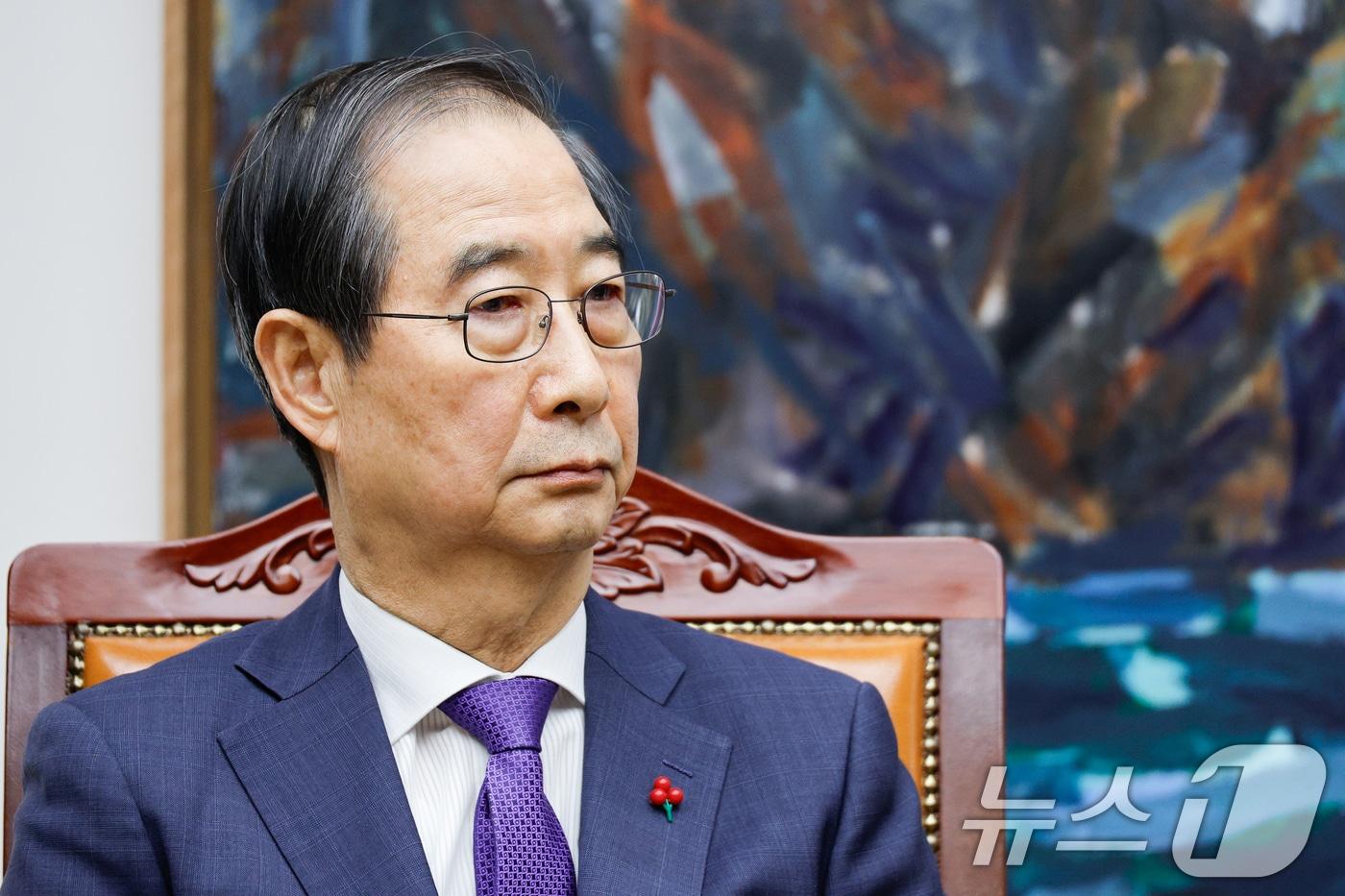 본문 이미지 - 한덕수 대통령 권한대행 국무총리. 2024.12.15/뉴스1 ⓒ News1 안은나 기자