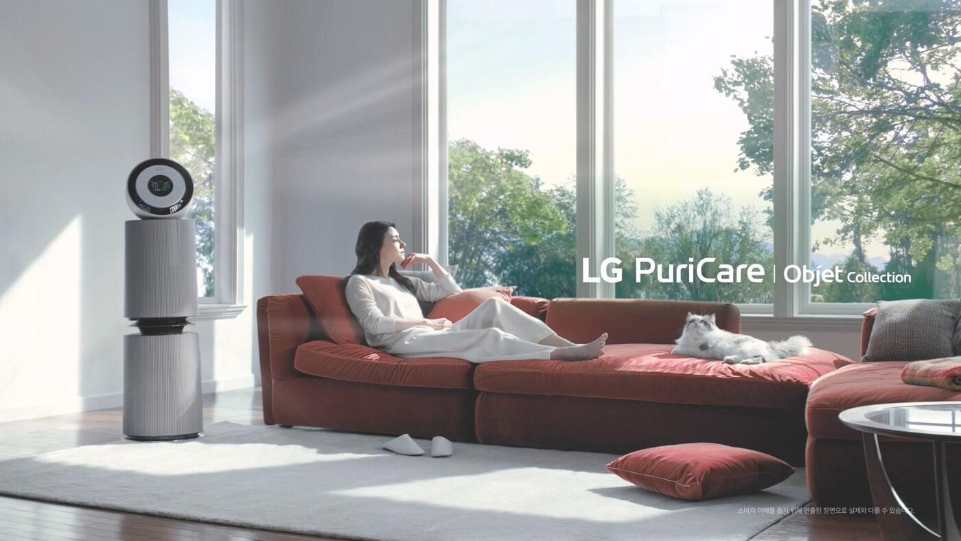 크리에이티브 디지털 영상 부문에서 대상을 수상한 LG 퓨리케어 360&deg; 공기청정기 UV살균 런칭 캠페인' (HSAD 제공)