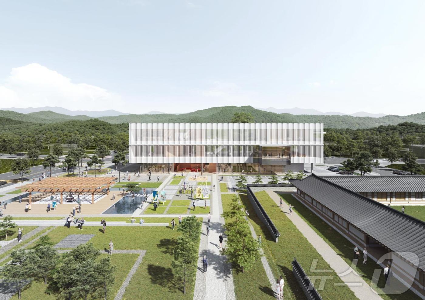 옥천군립박물관 조감도 (옥천군 제공) /뉴스1 