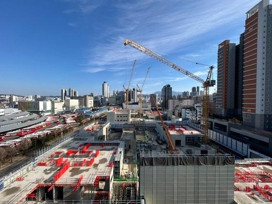 본문 이미지 - 광주 서구 화정동 현대산업개발 아이파크 공사 현장 모습.(HDC현대산업개발 제공) 2024.12.17/뉴스1