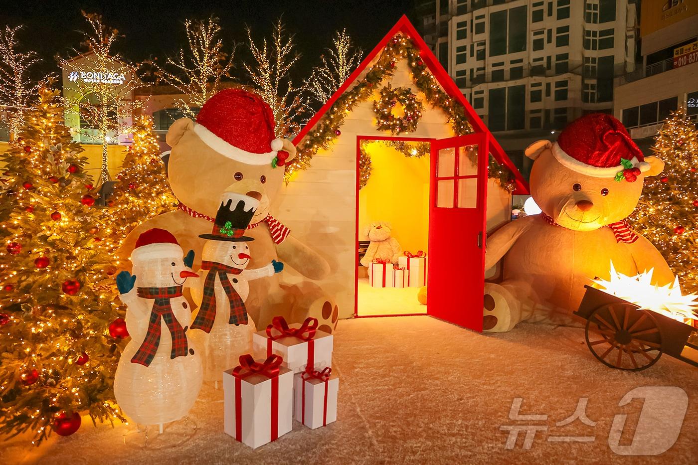 시흥 산타마을.(시흥시 제공)