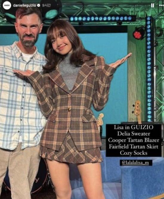 본문 이미지 - 블랙핑크 리사.(인스타그램)