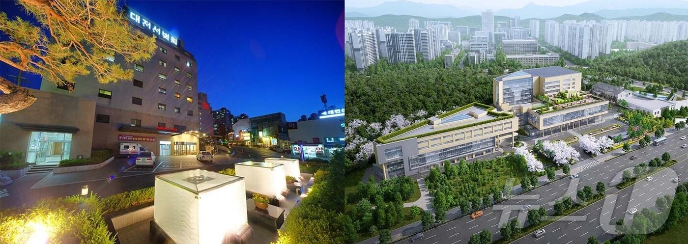  대전선병원&#40;왼쪽&#41;과 유성선병원. /뉴스1