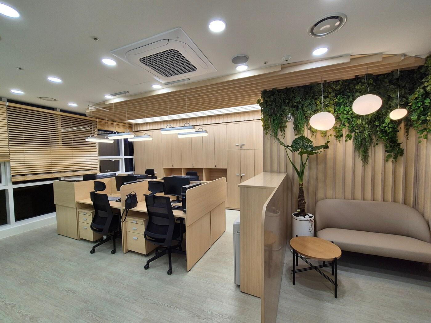 본문 이미지 - 중앙보훈병원 보훈가족 마음치유센터의 사무실 및 대기실 공간.(국가보훈부 제공)