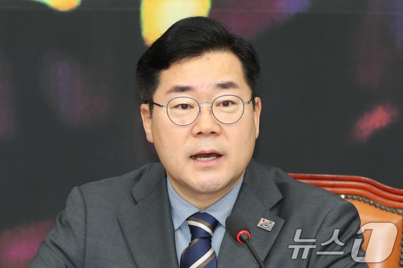 본문 이미지 - 박찬대 더불어민주당 원내대표. 뉴스1 ⓒ News1 이광호 기자