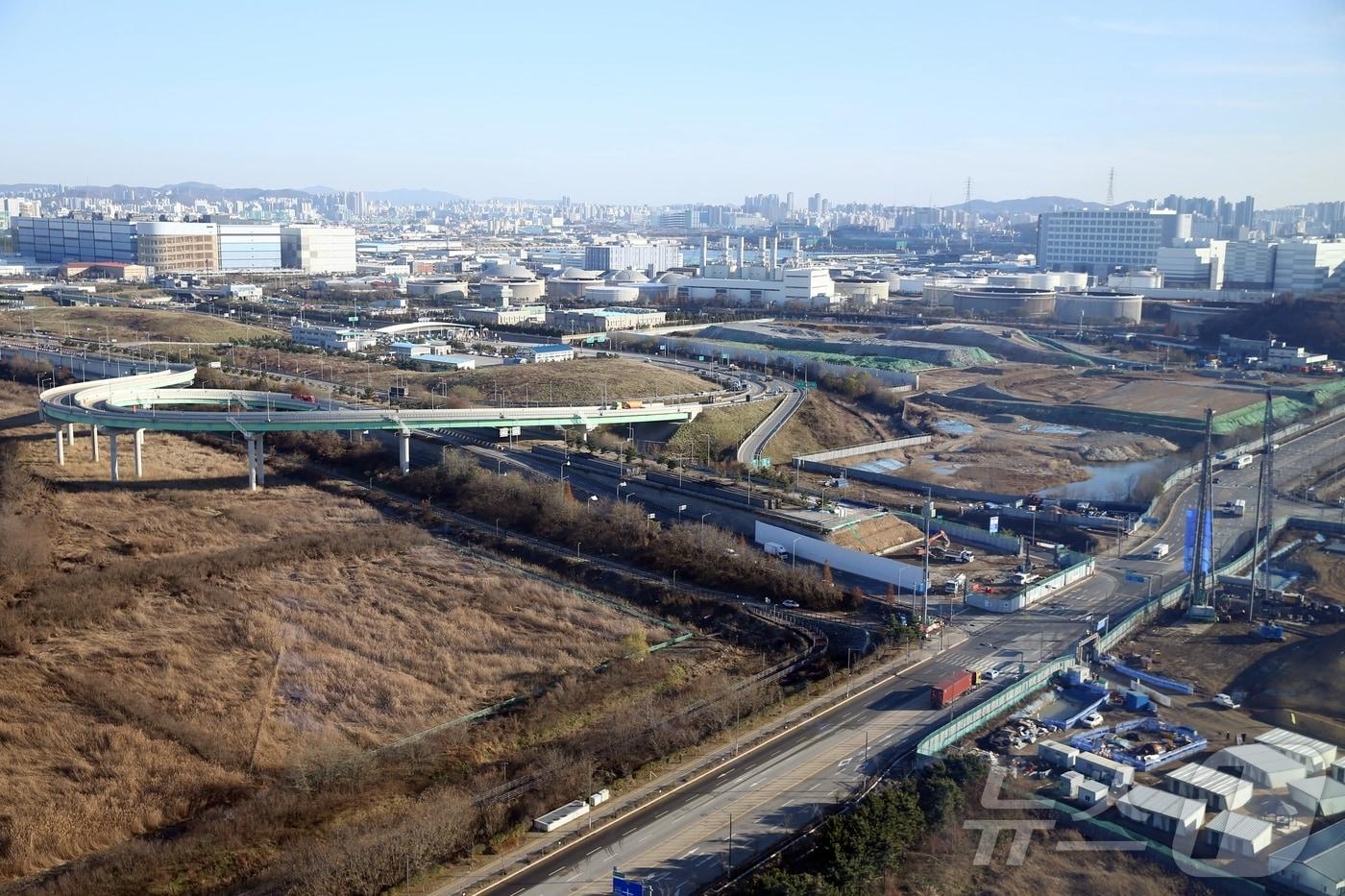 인천 제3연륙교 건설현장(인천경제청 제공) / 뉴스1 ⓒ News1 정진욱 기자