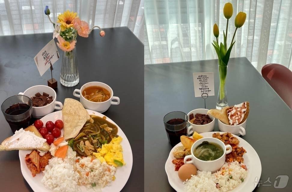 본문 이미지 - 목포대 &#39;천원의 아침밥&#39; &#40;목포대 제공&#41;/뉴스1 ⓒ News1 김태성 기자