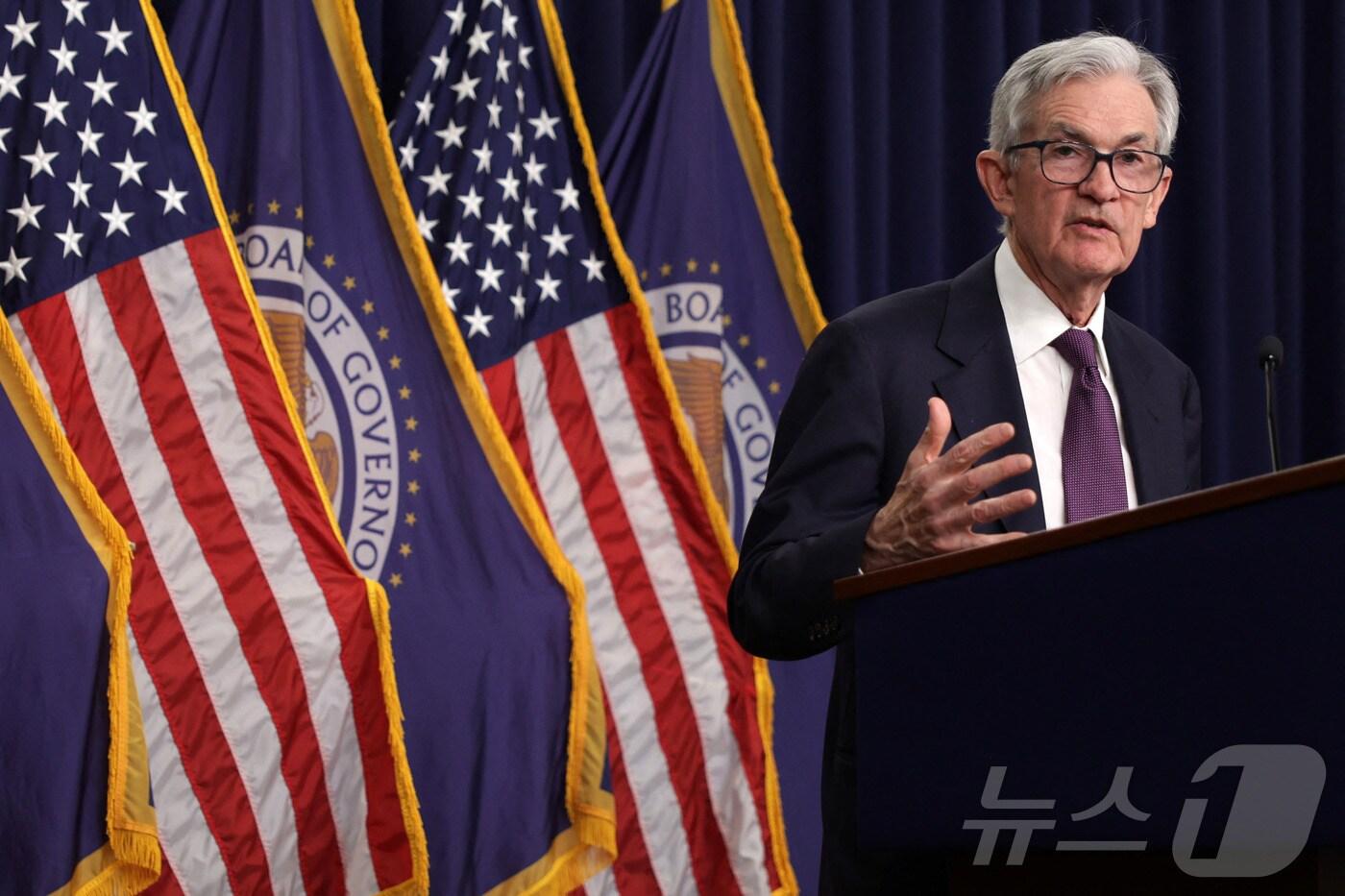 연방준비제도(연준)의 제롬 파월 의장 ⓒ AFP=뉴스1