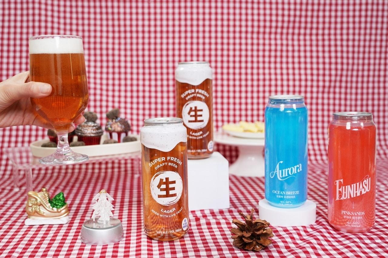 본문 이미지 - 리얼(Real) 생맥주캔 '생드래프트비어'.(세븐일레븐 제공). 