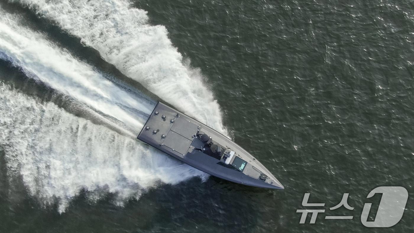 사진은 LIG넥스원의 무인수상정 해검2. &#40;LIG넥스원 제공&#41; 2024.12.19/뉴스1