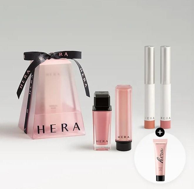 본문 이미지 - 카카오톡에서 단독 판매되고 있는 헤라 &#39;센슈얼 누드 글로스 or 누드 밤&#39; 세트 상품.&#40;카카오톡선물하기&#41;