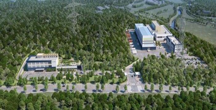 본문 이미지 - 한국원자력환경복원연구원 조감도. (산업부 제공) 