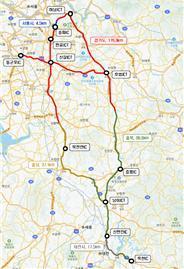 본문 이미지 - 고속도로 자율주행차 시범운행지구./국토부 제공