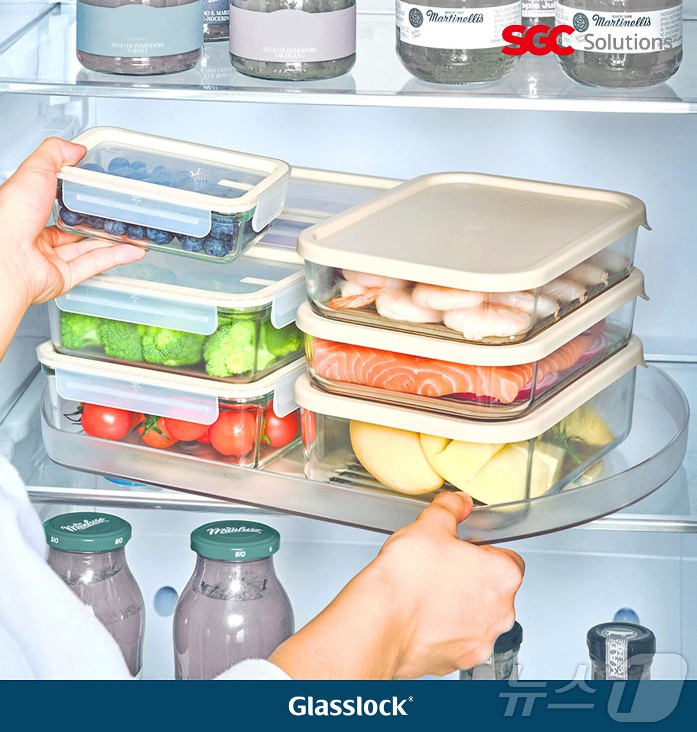 본문 이미지 - SGC솔루션은 글라스락 공식 인스타그램 및 블로그 채널에서 오는 5일까지 ‘냉장고 리턴 챌린지’ 체험단을 모집한다. (SGC솔루션 제공)